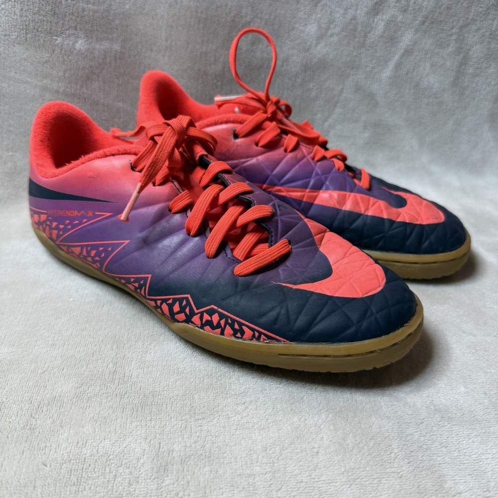 Nike Hypervenom‎ Phelon II IC YOUTH Size 4.5 Indoor Soccer 749920-845